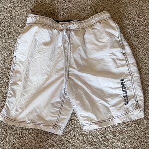 Nautica White Swim Shorts